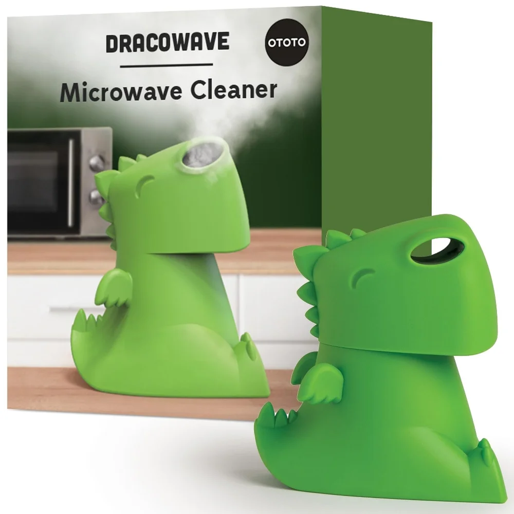 OTOTO Green Dracowave Microwave Steamer Magical Cleaner New In Box